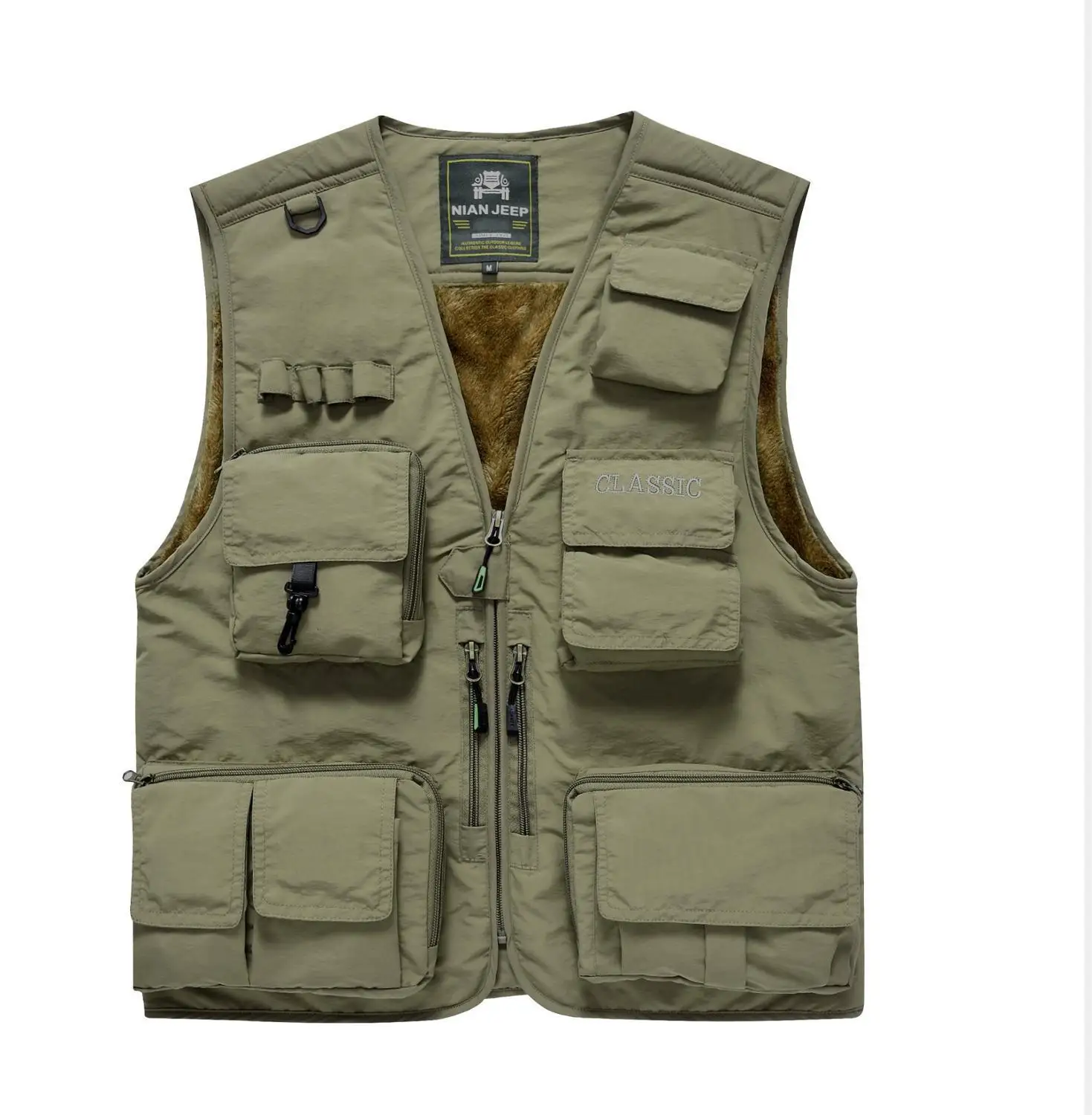 Мужские тактические жилеты осень зима толстый теплый жилет большой размер