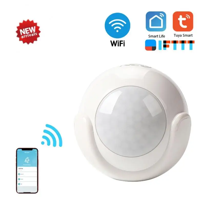 

Смарт-датчик движения Tuya с Wi-Fi и ИК-датчиком движения
