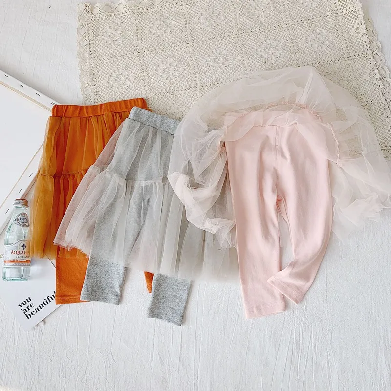 2019 г. осенние детские штаны для маленьких девочек брюки в сеточку одежда детей