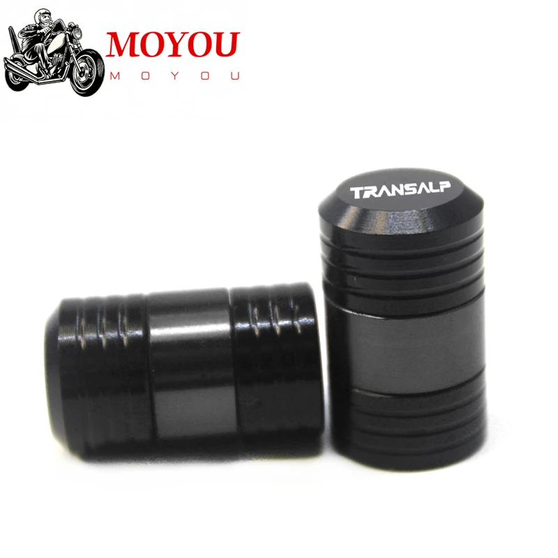 

Motorcycle Accessorie Wheel Tire Valve Stem Caps For HONDA TRANSALP 600 650 700 XLV Transalp CNC Airtight Covers new motorbike