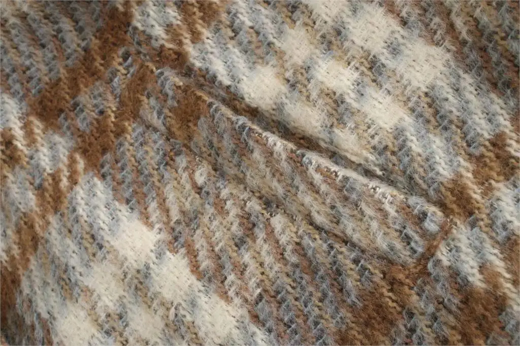 

Za Women 2020 vintage loose plaid jacket women winter coat casual office work Woolen jacket elegant ladies outwear