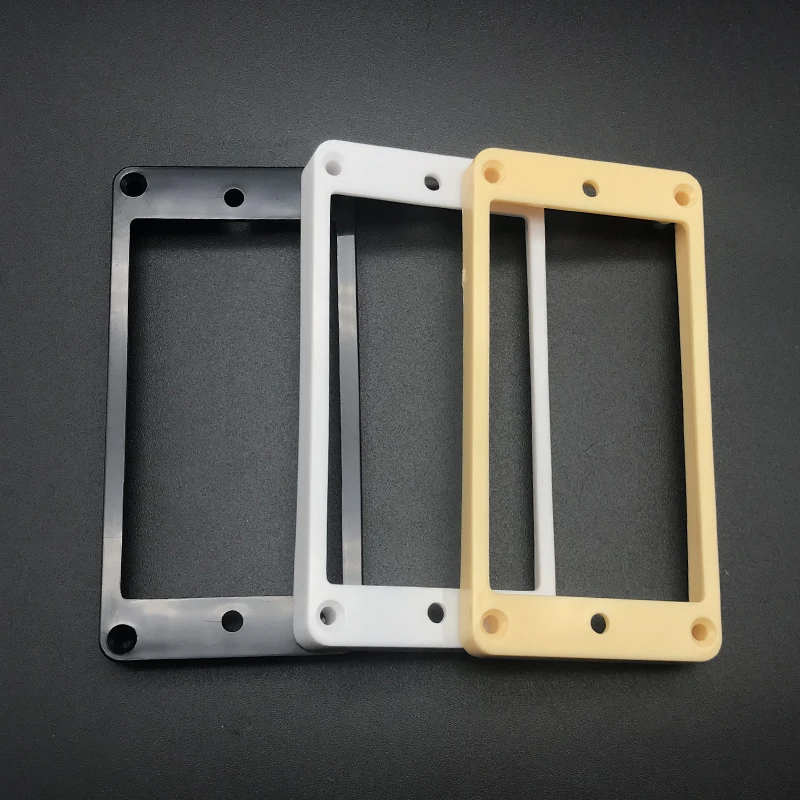 2 stücke radiant kunststoff humbucker pickup rahmen montage ring zubehör 79mm für lp elektrische gitarre dropshipping free global ship