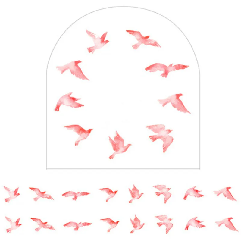 

Cute Stationery Washi Tape Adhesive Stickers Scrapbooking Photo Album Diary Sticker Masking Tape Decorative Christmas DIY Crafts