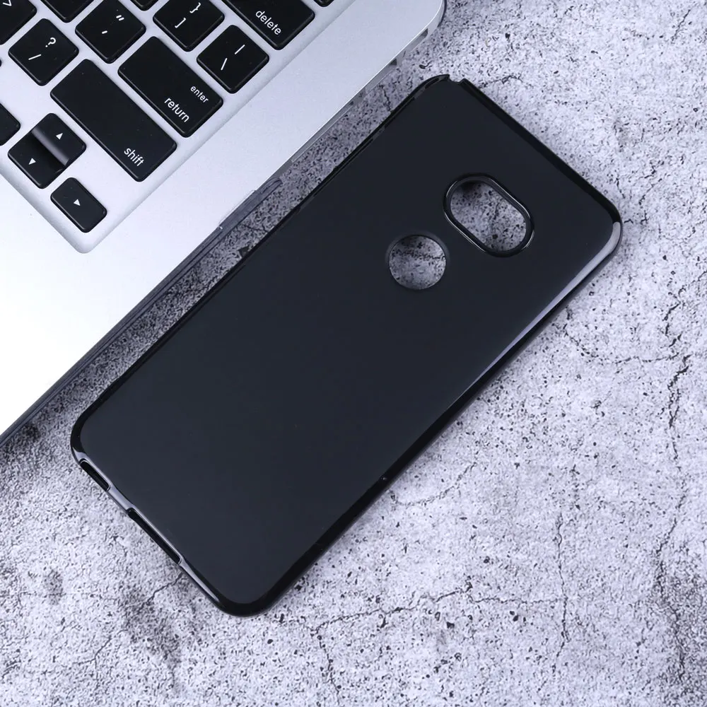 

Case Soft TPU Matte Pudding Anti-Dust Black Cover for Sharp Aquos zero