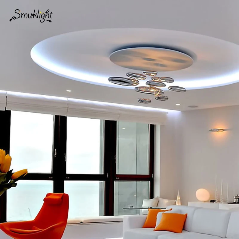 

Modern Mercury Ceiling Lights Led Luster Metal Luminary Ceiling Lights Indoor Lighting Lamps Fixtures Suspend decoration Lamp