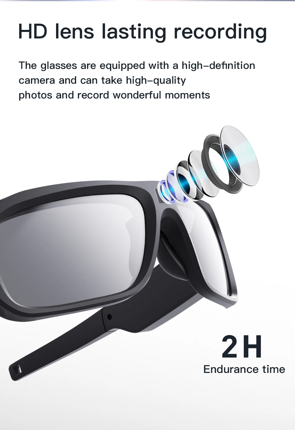 

Новейшая миниатюрная камера Full HD 2K DV с поляризованными линзами солнцезащитные очки видеокамера