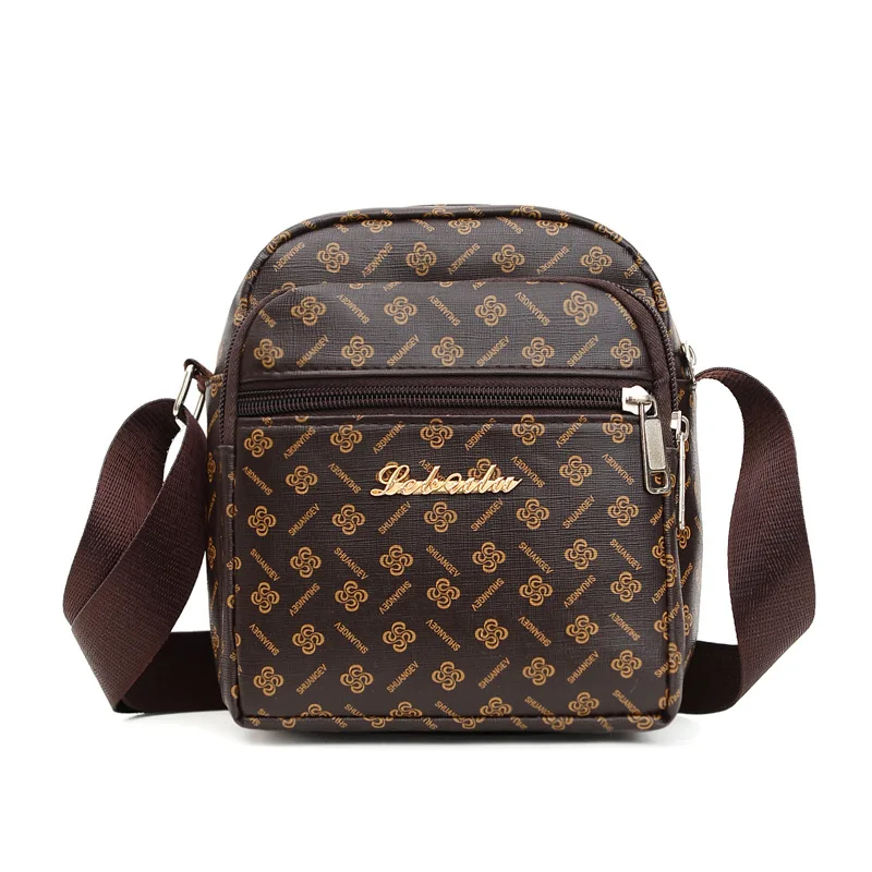 

2021 Women's Crossbody Bag New PU Leather Leisure Shoulder Bag Fashion Korean Messenger Bag Mobile Phone Change Small Bag