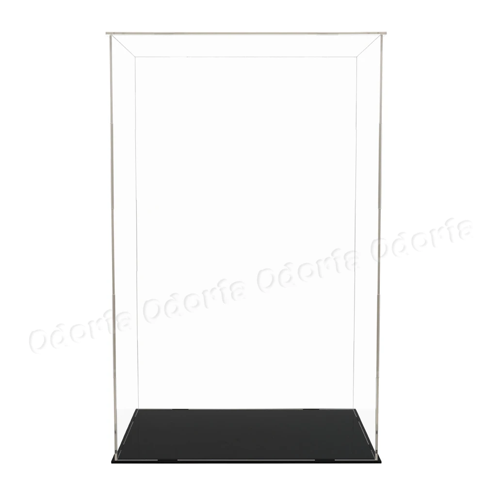 Большой акриловый чехол Odoria 32x24x52 см прозрачная коробка из плексигласа