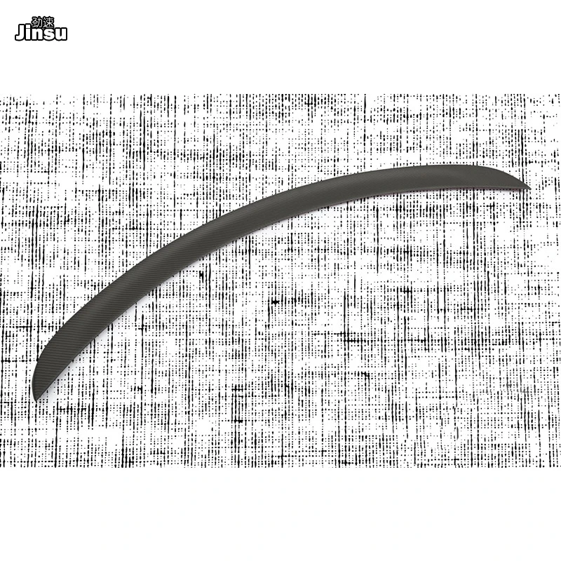 Задний спойлер из матового углеродного волокна для Tesla Model S 2014 2017 model спортивный