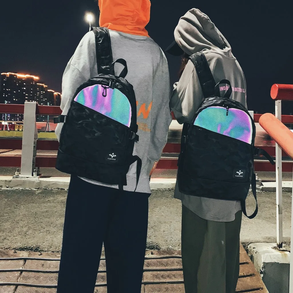 Новинка рюкзак портативный Мужская модная дорожная Студенческая сумка