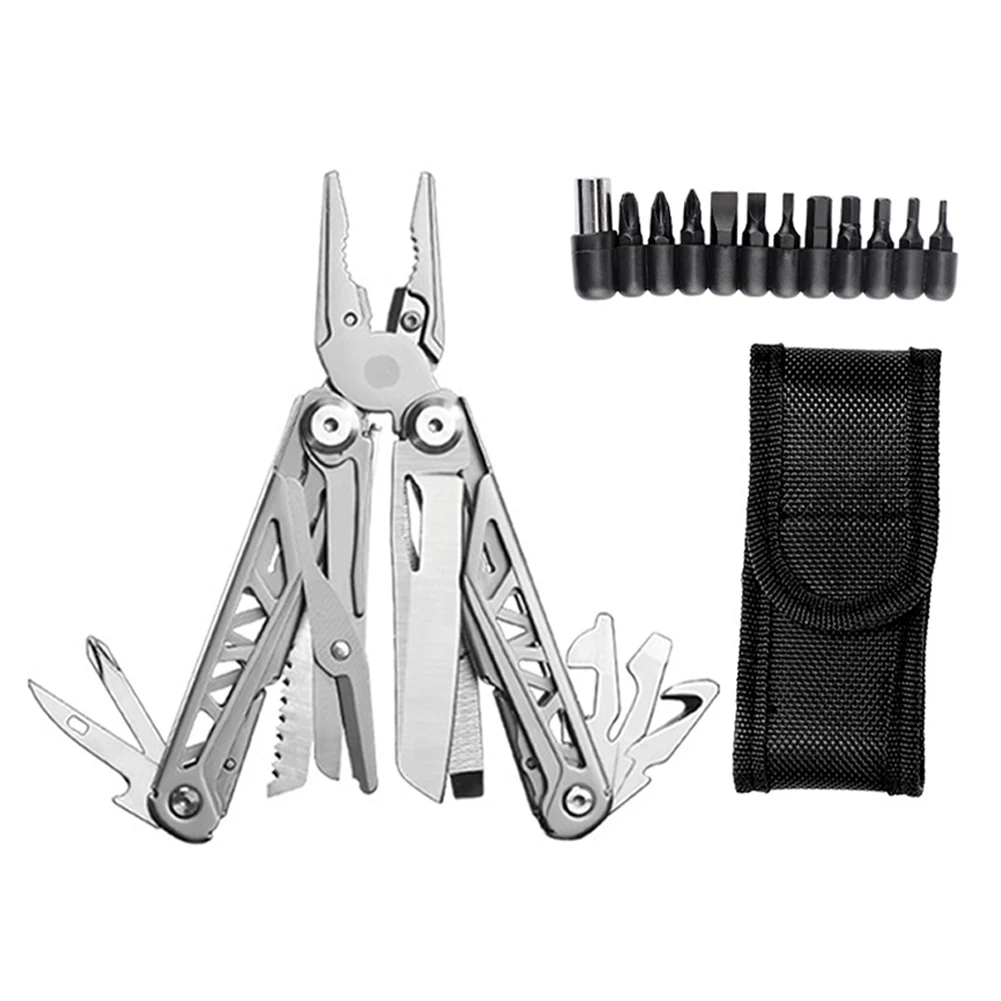 

Отвертка для пешего туризма, портативный резак для проводов, подарки из нержавеющей стали, охотничий складной штопор, многофункциональный ...