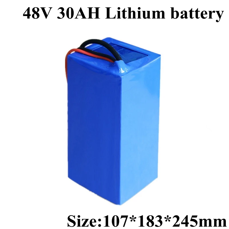 По индивидуальному заказу 48v 30Ah литий ионный Батарея с BMS для 2500w 3000 ваттовый
