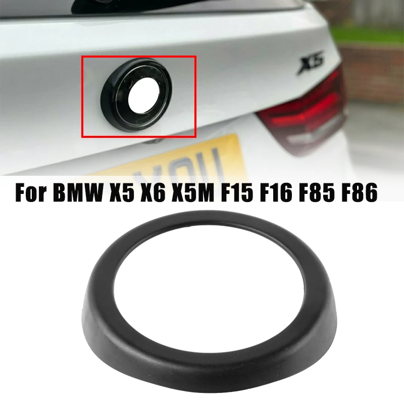 Для BMW X5 X6 X5M F15 F16 F85 F86 Автомобильный задний значок кольцо с логотипом рамка Крышка