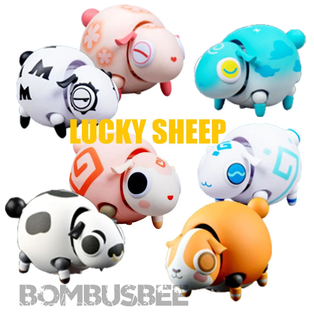 

[В наличии] потайная коробка KEMO Lucky Sheep модная игрушка подарок девочка мальчик дети ПВХ с батареей экшн-Игрушки фигурки животных fifi Милая