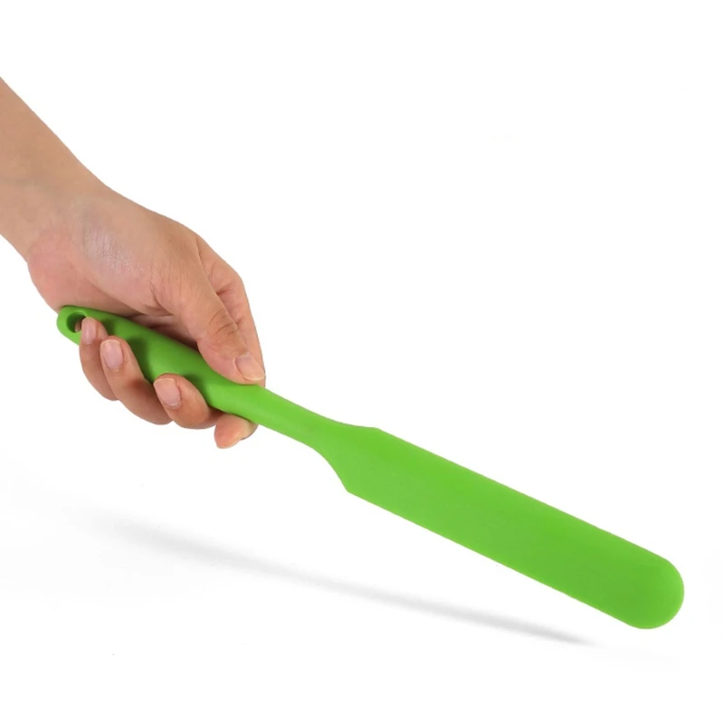 Силиконовая лопатка термостойкие шпатели для масла и торта гибкие антипригарные