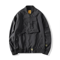 menjacket 2020 mens mulit pocket cargo bomber jackets steetwear hip hop windbreaker coats outwear
