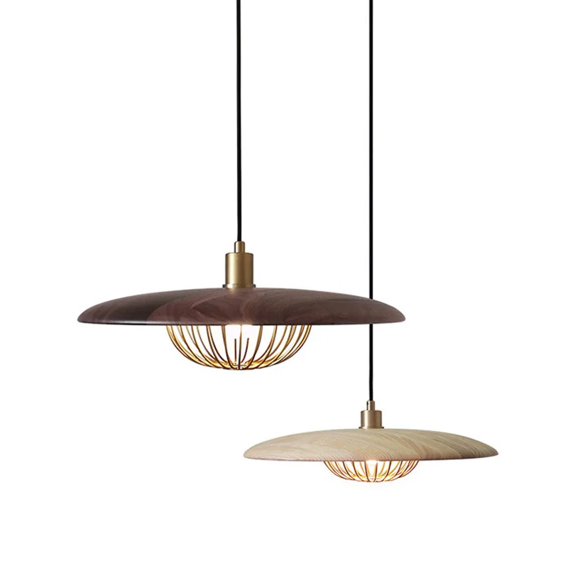 Винтажный Лофт светильник s Золотой подвесной металлический НЛО клетка