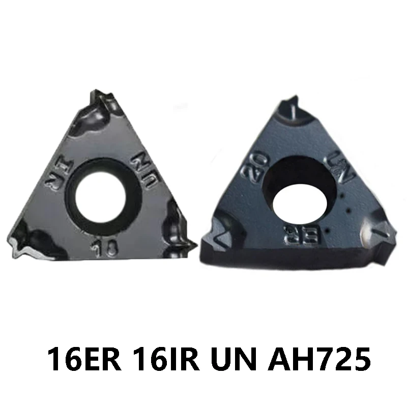 Оригинальный 16ER 16IR UN 8UN 10UN 12UN 14UN 16UN 18UN 20UN 24UN B AH725 Резьбовая карбидная фреза 8 10 12 14 16 18 20