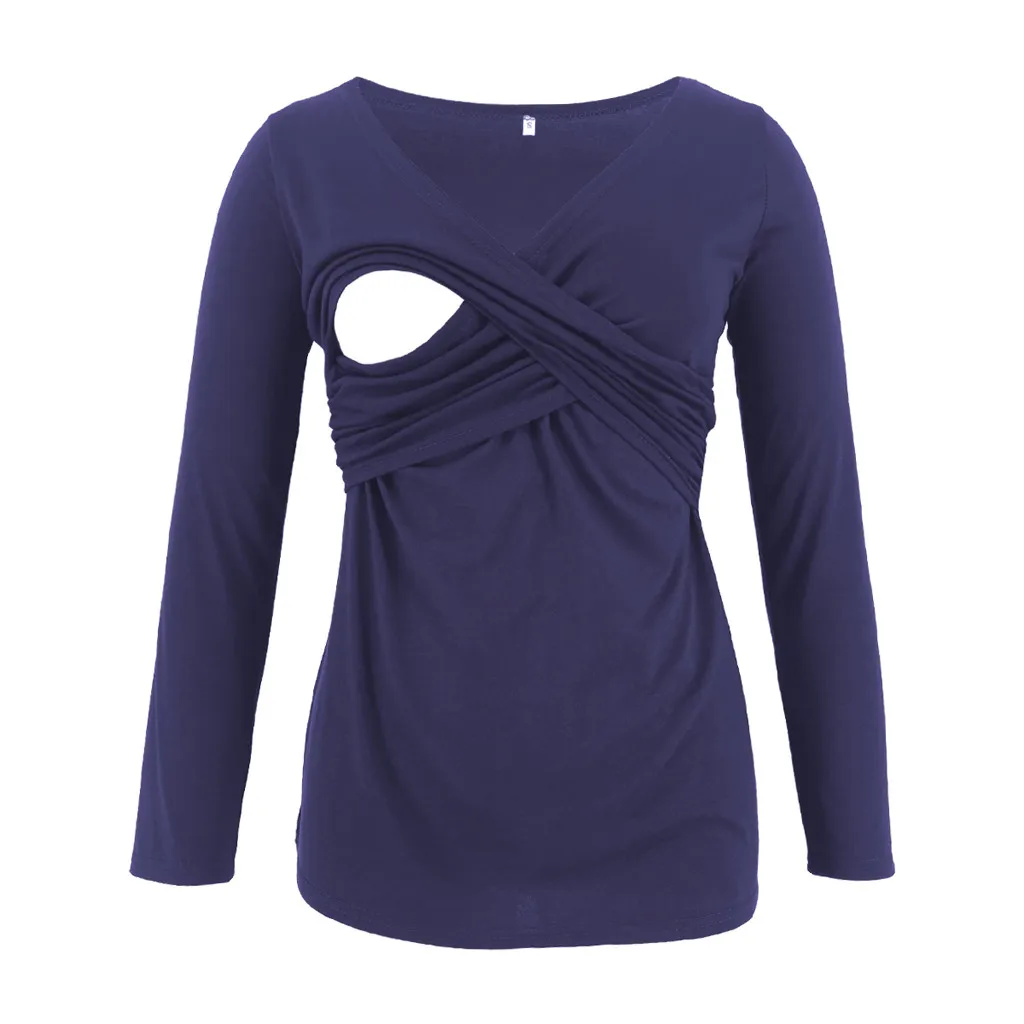 ARLONEET женская блузка для кормящих мам Одежда беременных топы грудного