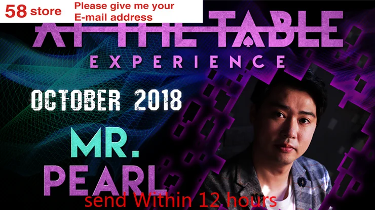 На столе лекция в прямом эфире мистер Перл волшебные трюки|Волшебные фокусы| |