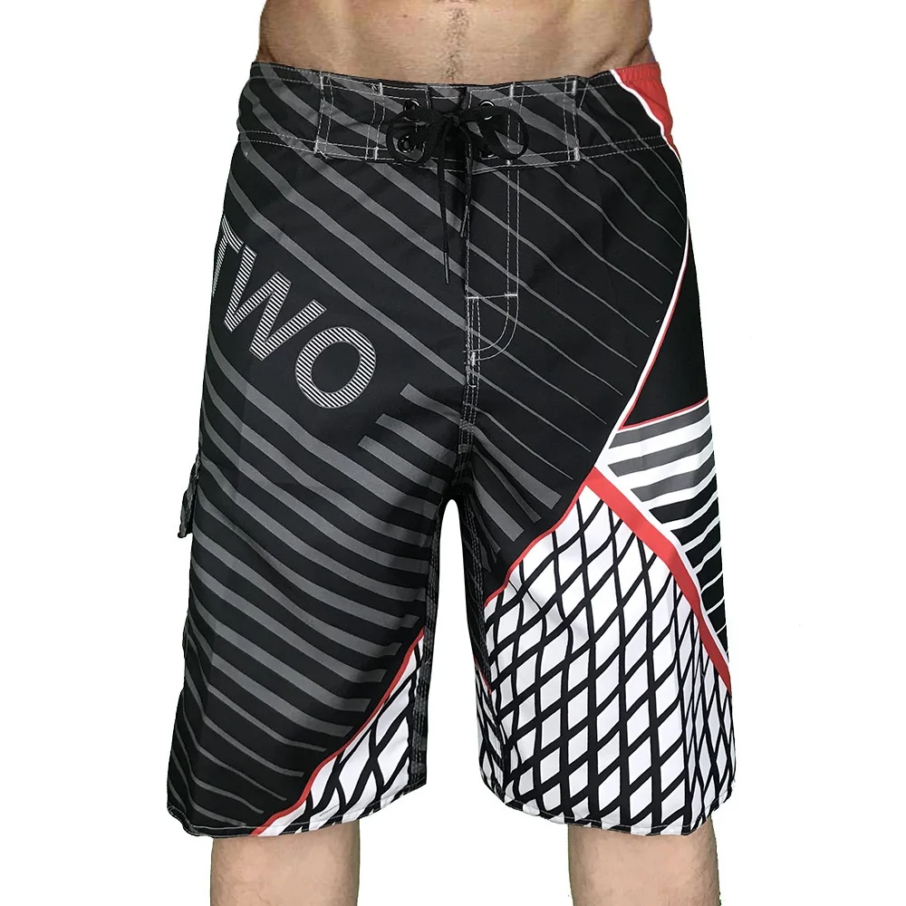 

Board Shorts Men Quick Dry Swimming Trunks Swimwear Bermuda Vacation Fitness Surf Beach Short Pants -40