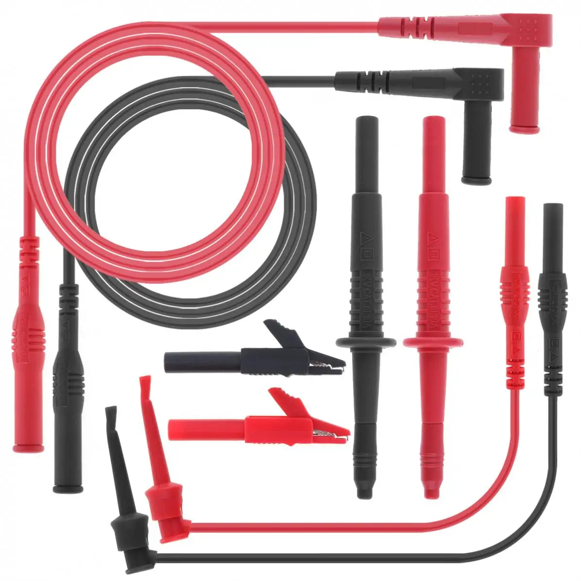 Универсальный портативный сменный Мультифункциональный мультиметр 8 в 1 из ПВХ 90