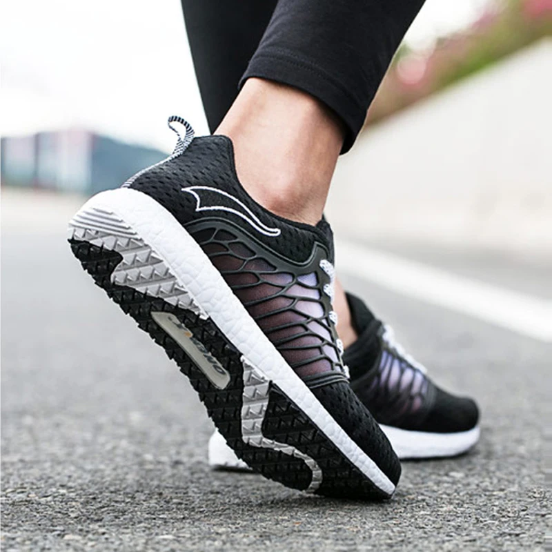 ONEMIX/Мужская обувь для бега из дышащей сетки Мужская Спортивная Супер светильник