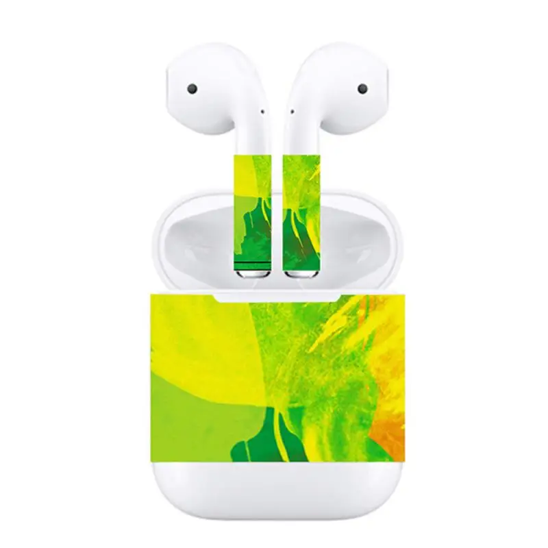 1 шт. противоударный чехол для наушников Redmi airpods Акварельная наклейка коробка