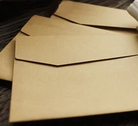 100pcslot vintage kraft paper envelopes europen style envelope message card letter stationary storage paper gift 170120mm