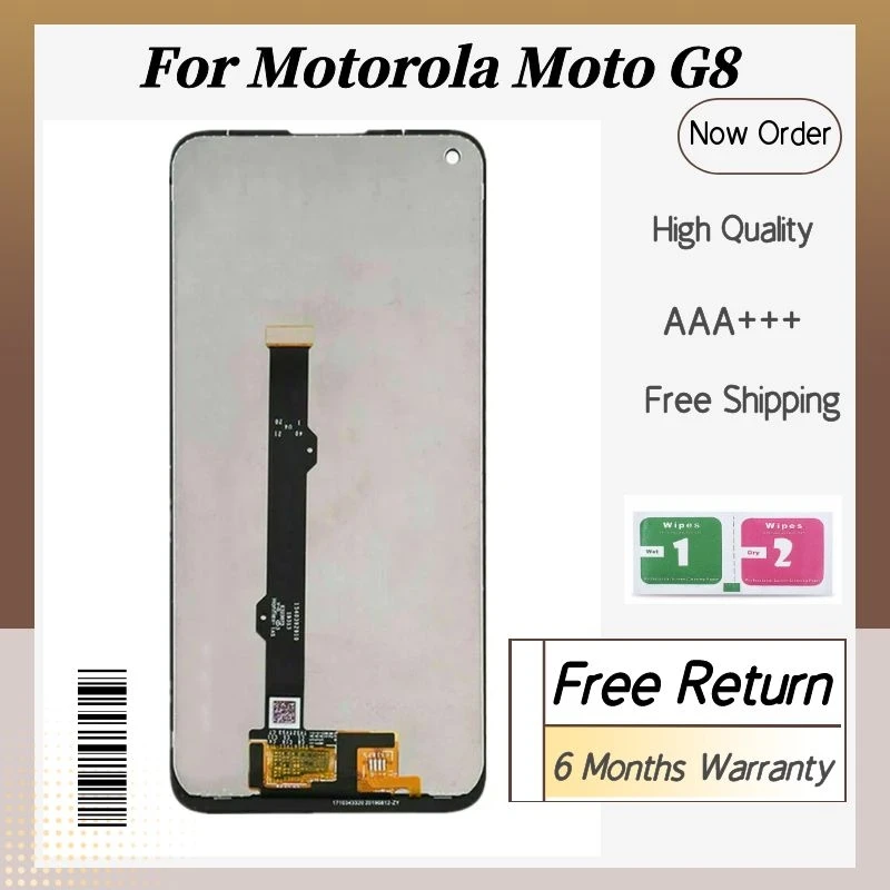 

LCD Display 6.4" For Motorola Moto G8 XT2045-1 XT2045-2 XT2045-5 Touch Screen Digitizer Assembly Replacement Parts