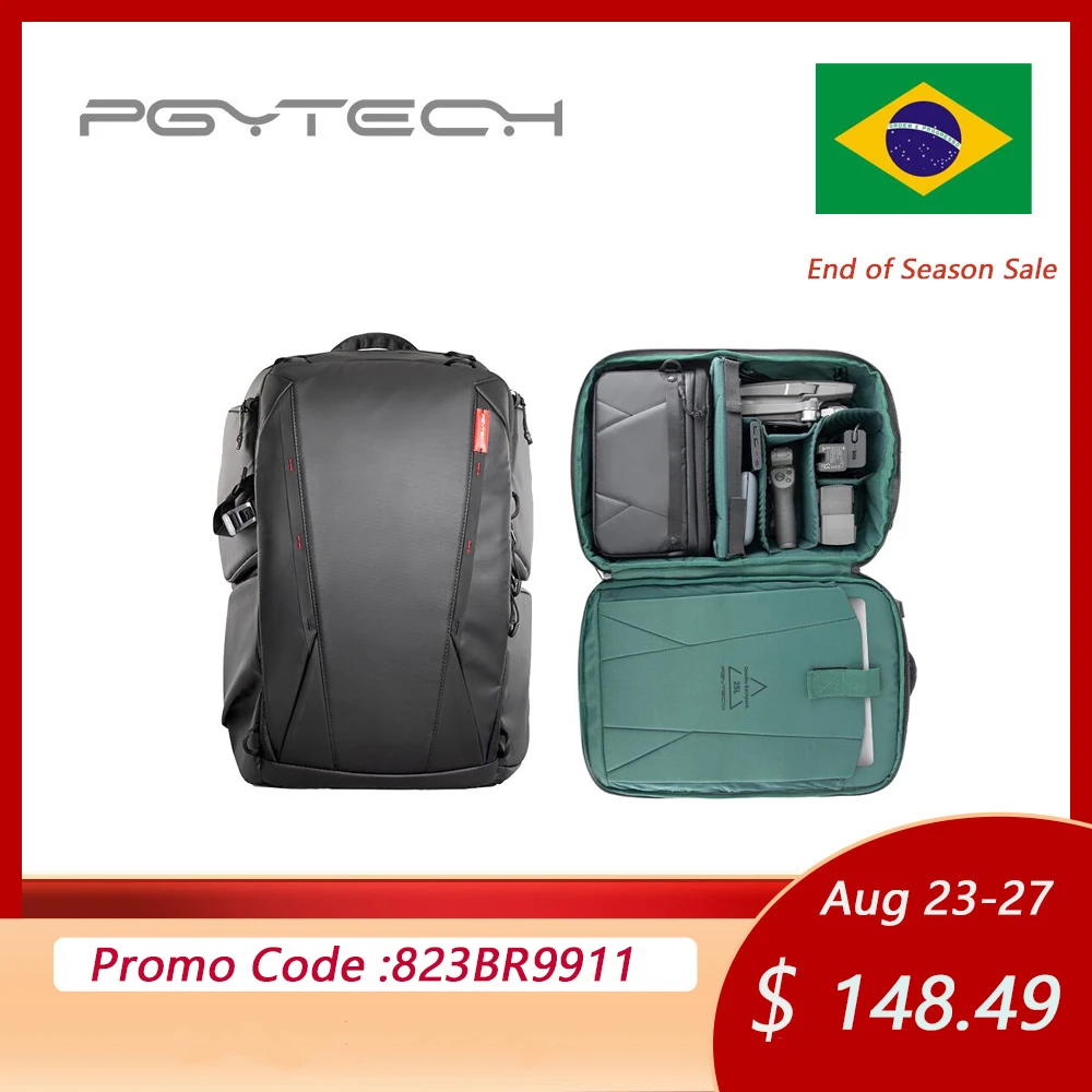 

PGYTECH OneMo Camera Backpack DJI Air 2S 25L dji mavic air 2/dji mini 2/mavic 2 pro/dji spark Drone Backpack Single Travel Bag