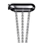 Correa для apple watch, 5 браслетов, шикарный ювелирный браслет для iwatch, ремешок для женщин, 40 мм, 44 мм, 38 мм, 42 мм, браслет pulseira