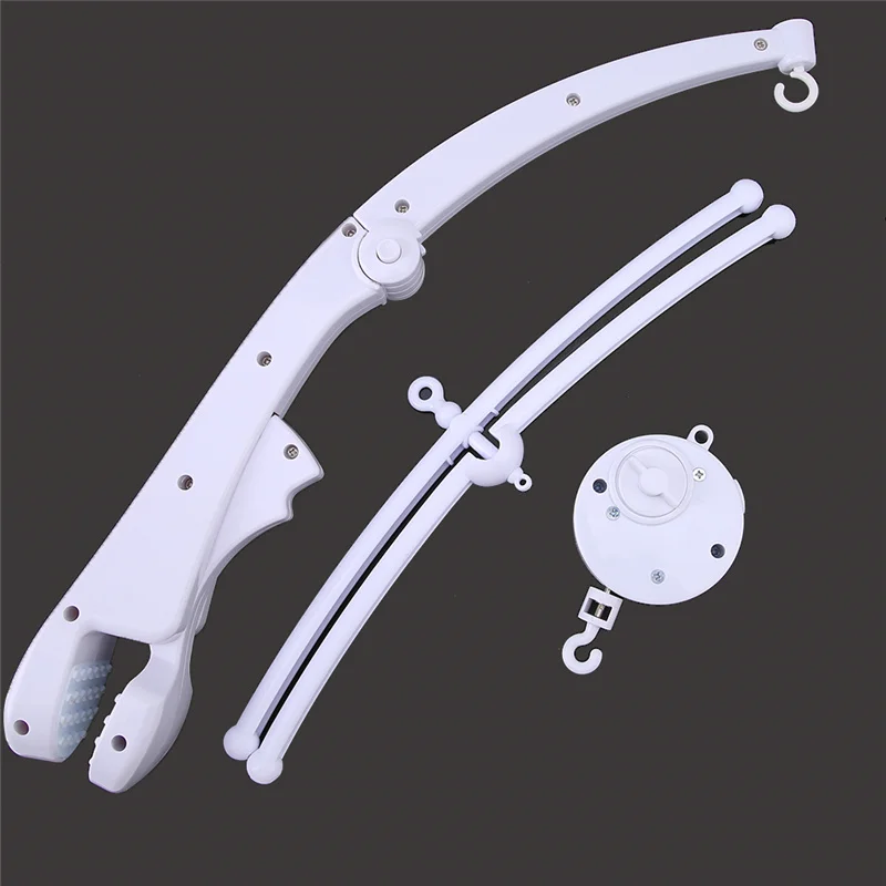 Белый комплект кронштейна для погремушек детская кроватка зажим мобильного