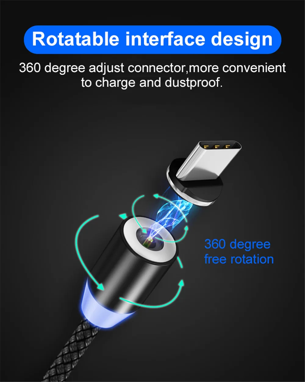Быстрый Магнитный USB кабель адаптер зарядное устройство разъем для huawei Honor v20 v10 v9 8