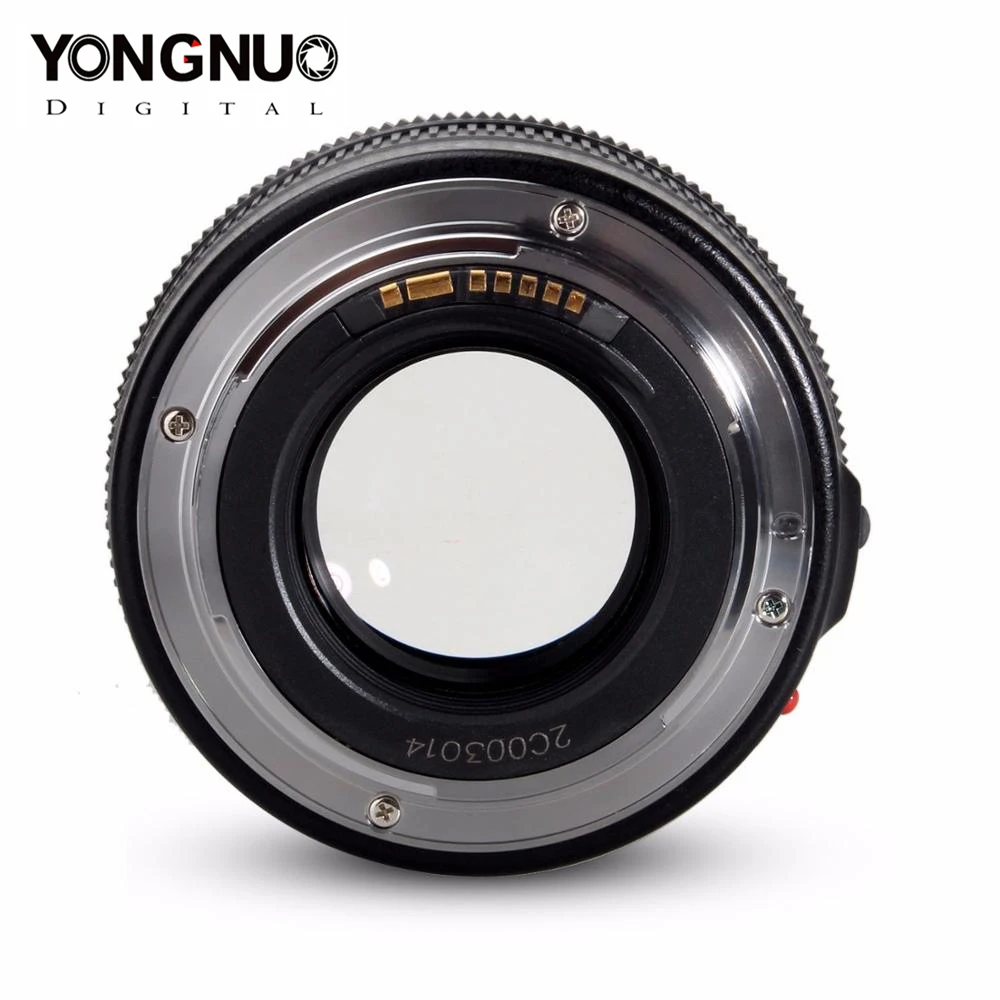 YONGNUO 100 мм yn100мм F2 Большая диафрагма Средний телеобъектив для Canon EF Mount 5D 5D IV 1300D T6 760D 1300D Nikon камера