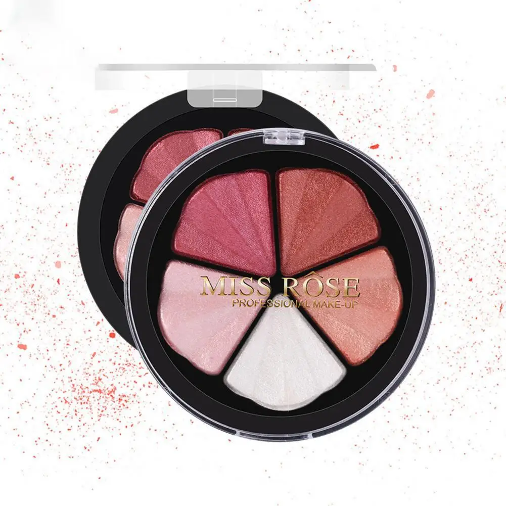 5Colors Eyeshadow Palette Matte Shimmer Soft Touch Long Lasting Waterproof Pigmented Brighten Eyes Makeup Cosmetics Accessories - купить по