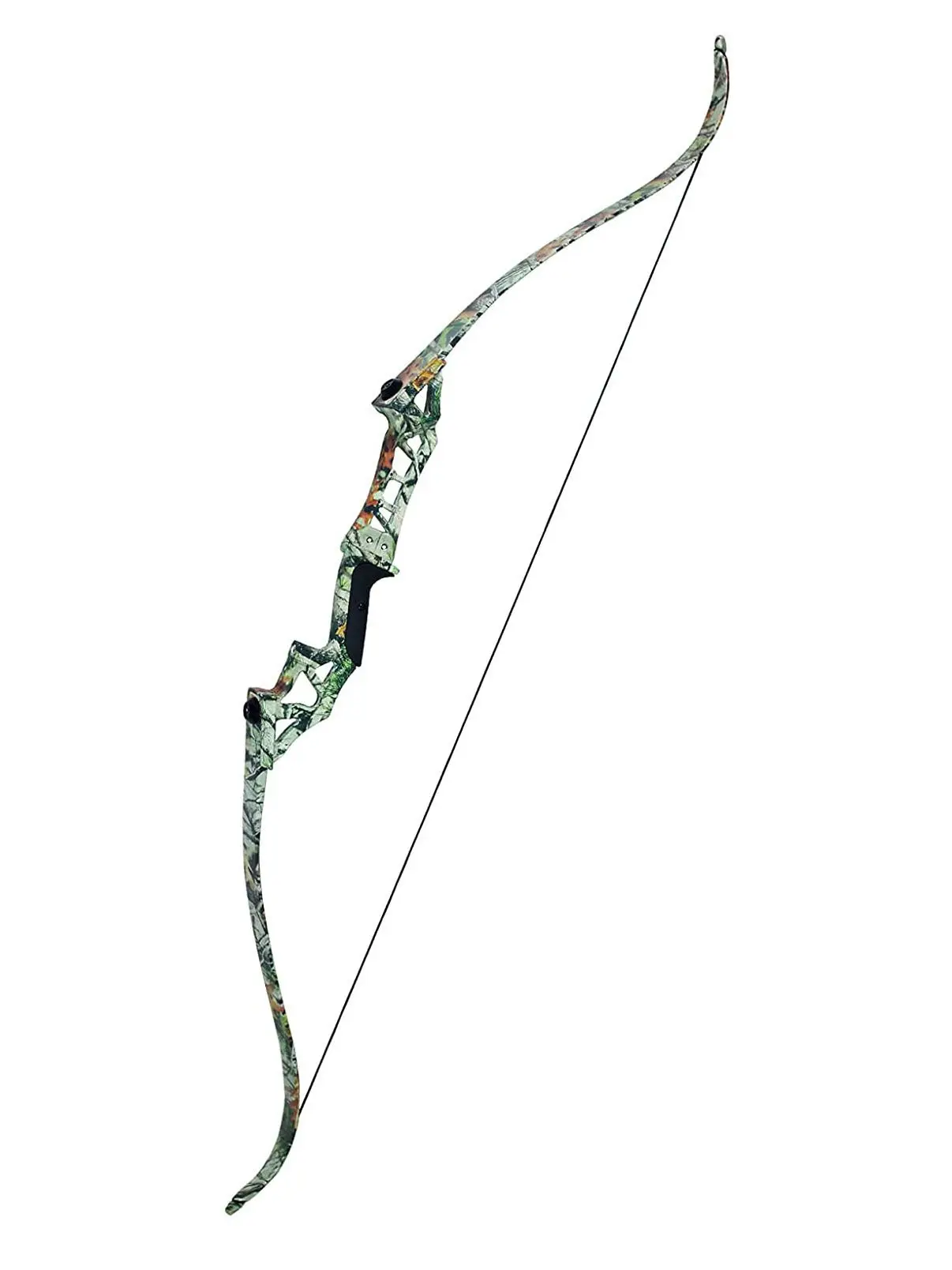 F179 21'' Recurve Bow Limbs 30-50 lbs for Long Bow Hunting & Fiberglass Maple Wo 