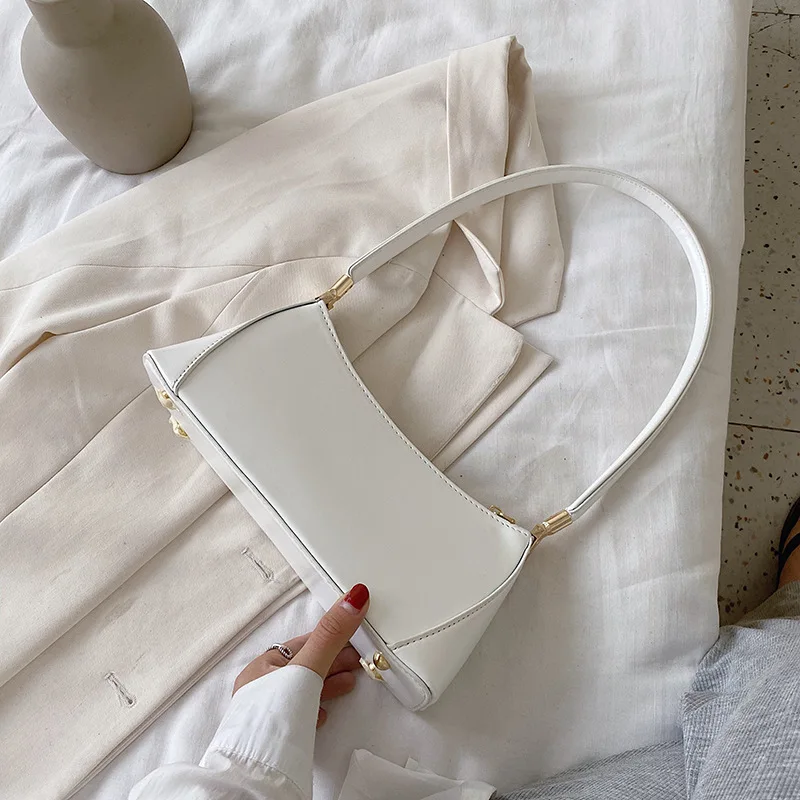 

2021 New Fashion Graffiti Bag Ins Niche Single Shoulder Armpit Messenger Baguette Bag Satchels Purses and Handbags