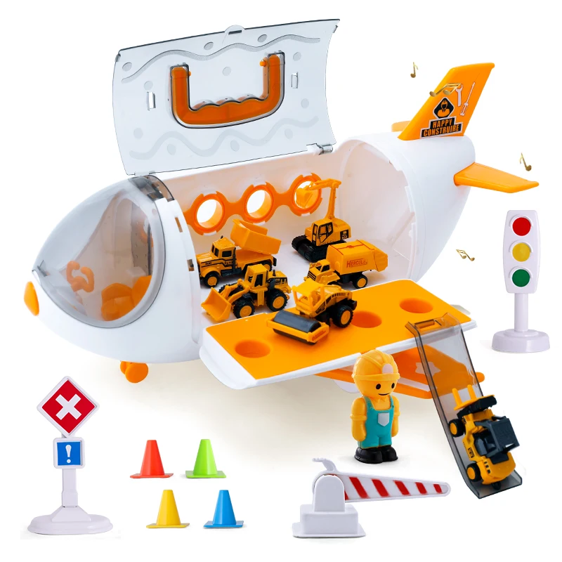 Модель самолета 2020 г. инерционная музыкальная техника