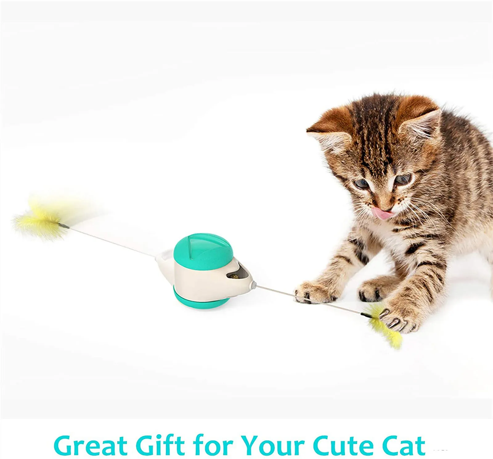 Стакан сбалансированных колеса забавная игрушка для кошек автоматический