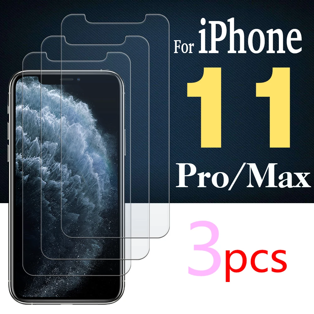 Защитное стекло 11pro max для Apple iPhone 11 Pro Max защита экрана ip promax 11max закаленная