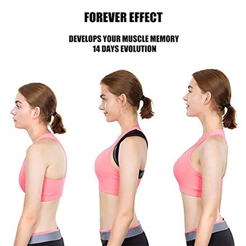 

New Men Women Adjustable Posture Corrector Back Support Strap Brace Shoulder Spine Support Lumbar Posture Orthopedic Belt