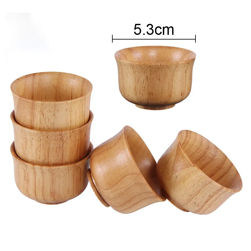 

Japanese Style Natural Wood Mug Reusable Mug Drinking Cup for Tea Coffee Milk Wine Heat Insulation Water Tableware Belly Cup