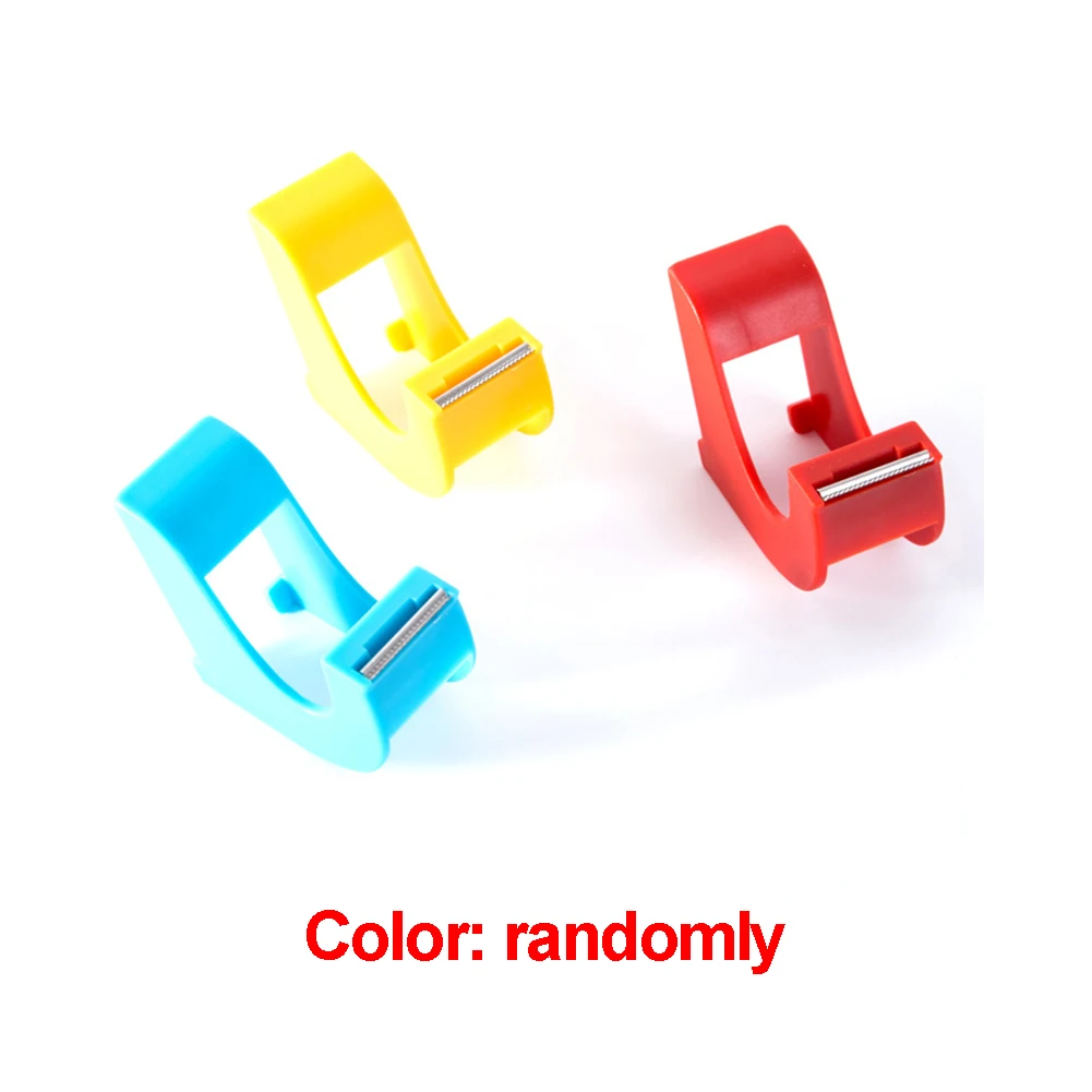 Практичный пластиковый для клейкой ленты диспенсер двухсторонний держатель с