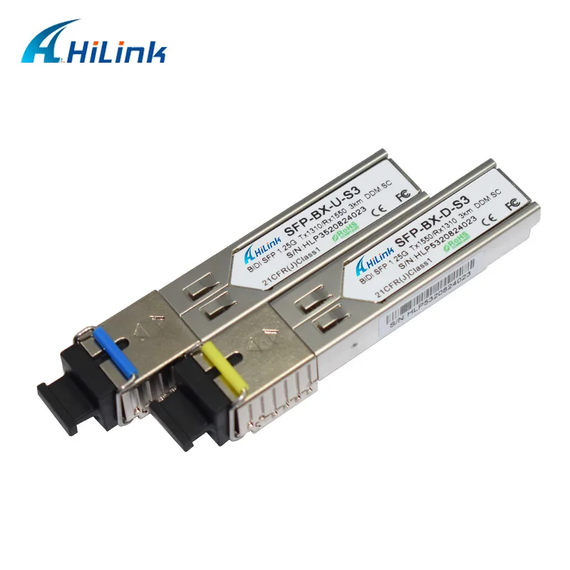 5 пар/лот! 1 25G BiDi SFP 1310 нм 3KM LC/SC трансивер Ethernet переключатель|Оптоволоконное