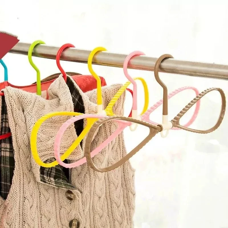 

Специальная вращающаяся двойная стерео пластиковая Нескользящая вешалка T Многофункциональная вешалка для стирки одежды