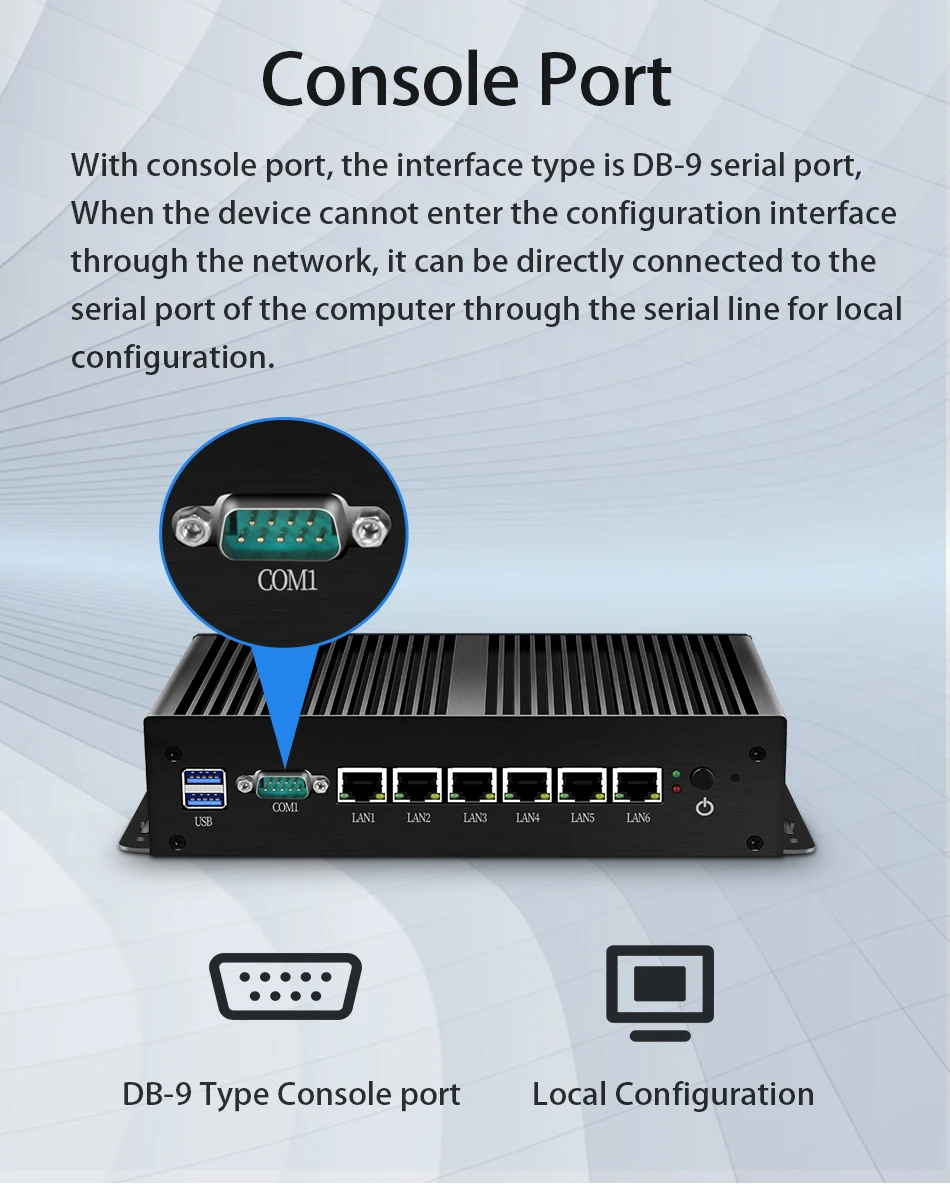 XCY Мини ПК безвентиляторный pfsense 6 LAN Gigabit Ethernet Intel 211AT Core i3 7100U Linux Windows 10 7 маршрутизатор брандмауэр компьютер Minipc