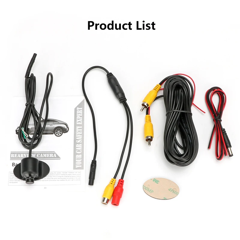 JMCQ камера заднего вида для автомобильного монитора Автомобильный ПЗС ночного