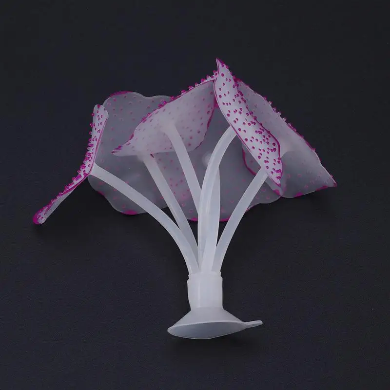 Искусственный аквариум пейзаж имитация аквариума украшение силиконовая Медуза