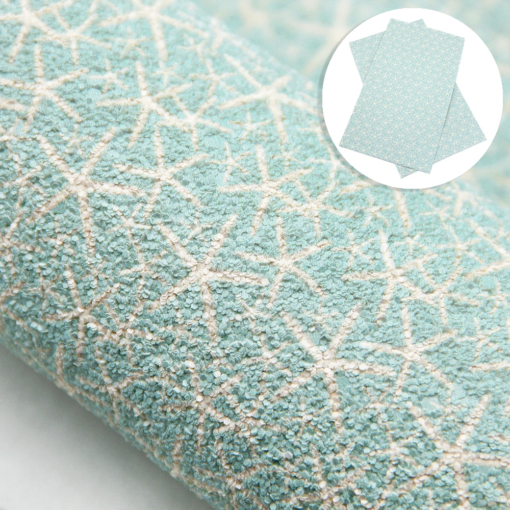 20*33 см морская серия печатные объемные Искусственные кожаные тканевые листы DIY